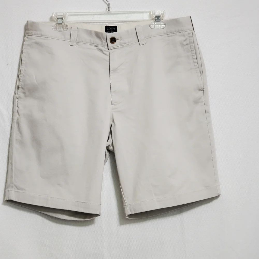 J. Crew Flex Cotton Blend Shorts 34 Waist